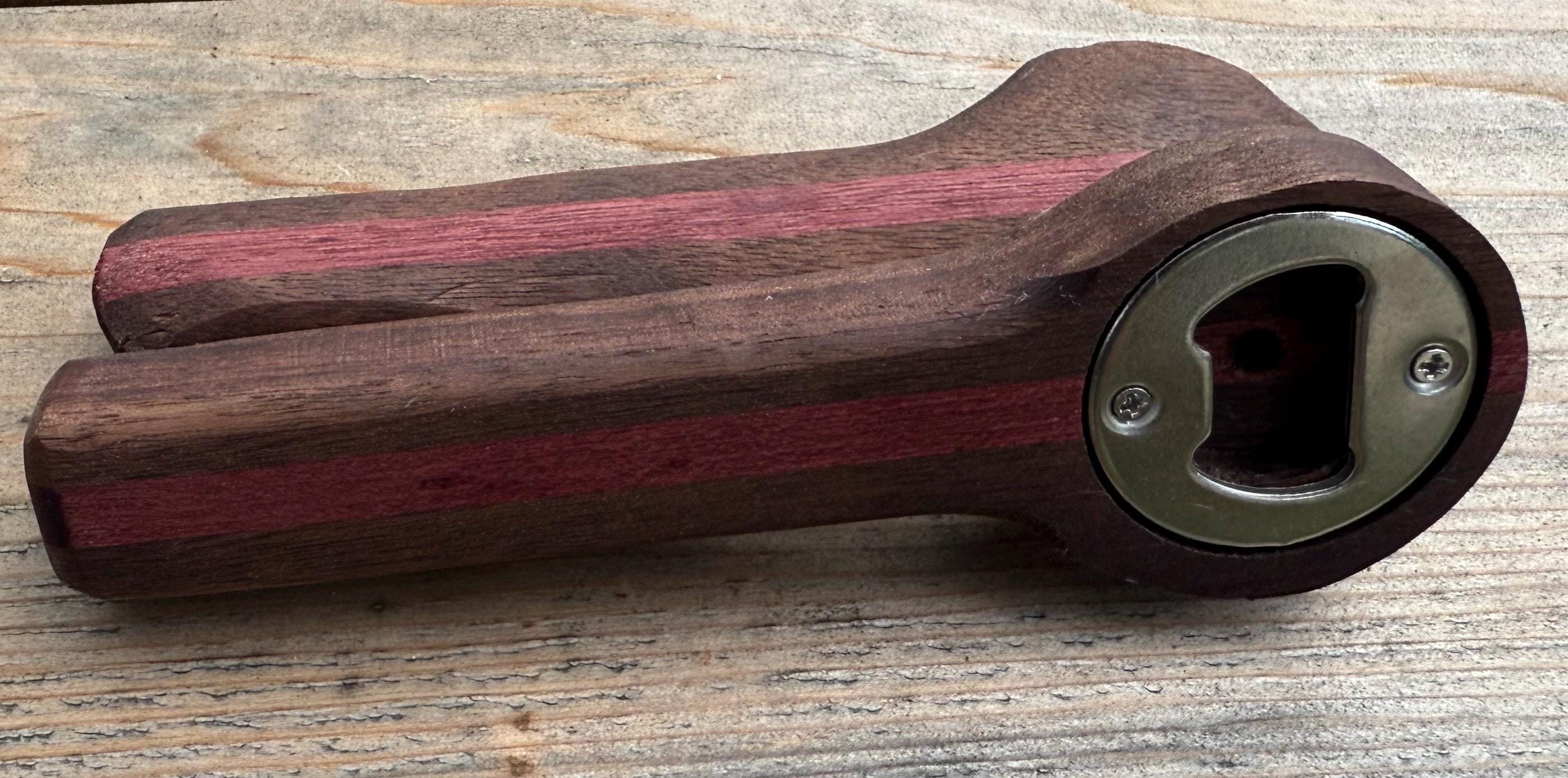 Wooden Bottle Opener – Bar Accessory