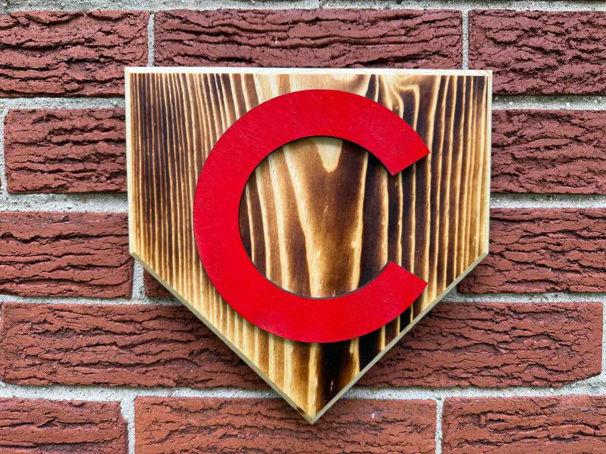 Chicago Cubs Home Plate Wall Decor